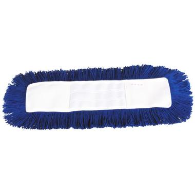 Moppe Lommer Tentax 100cm Akryl Öko-tex med Frynser Blå Tør til Flex fremfører,1 stk