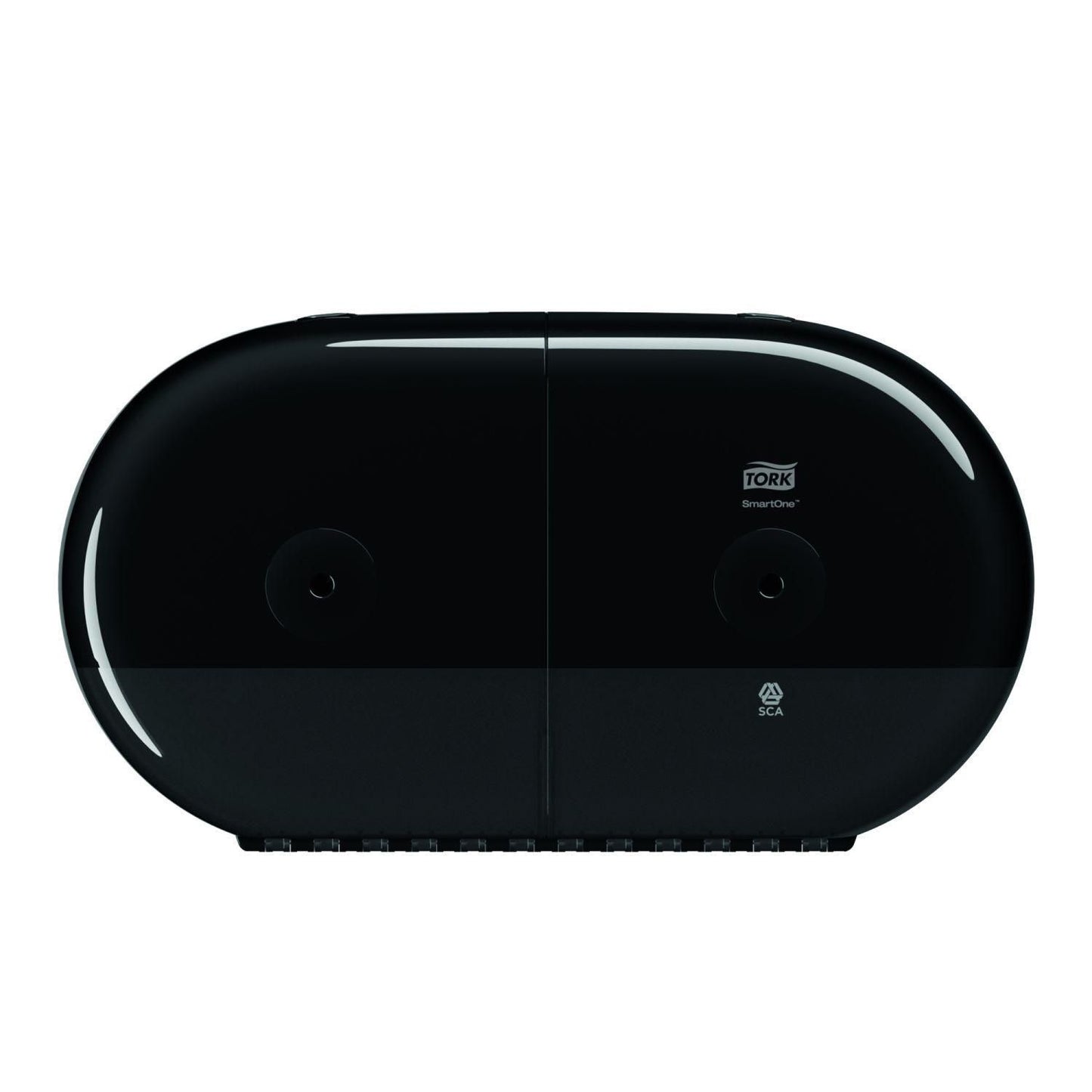 Dispenser Toiletpapir Tork SmartOne T9 Twin Plast Sort,stk