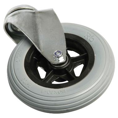 Hjul soft Ø15x3 cm til Tina Trolley vogne,stk