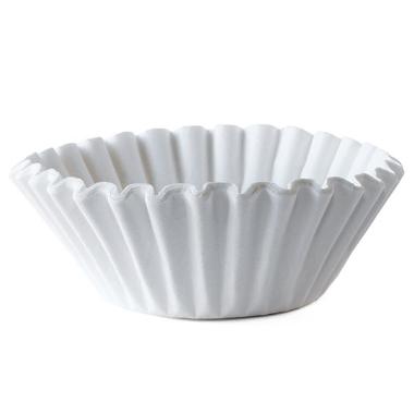 Skålfilter Catersource TCF Ø250/Ø110xH70mm papir Svanemærket hvid,4 pk x 250 stk/krt
