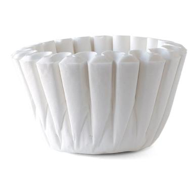 Skålfilter Catersource TCF 20ltr Ø457/Ø203xH127mm papir Svanemærket hvid,2 pk x 250 stk/krt