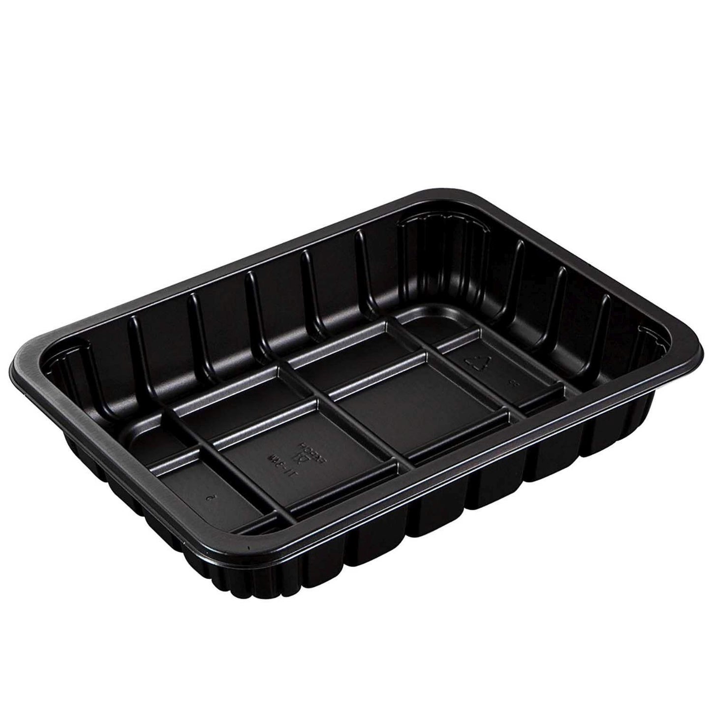 Bakke K-71-34W 195x145x34 mm PP sort,570 stk/krt