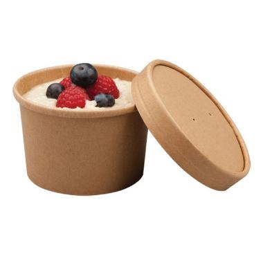 Suppebæger 225 ml 90/75x61 mm Brun OMPAK 10 pk x 50 stk/krt,10 pk x 50 stk/krt