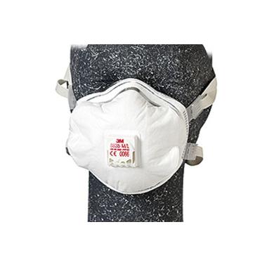 Støvmaske 8835 med Indvendig tætningskant/Ventil Godkendt i klasse FFP3 R D,5 stk/pk