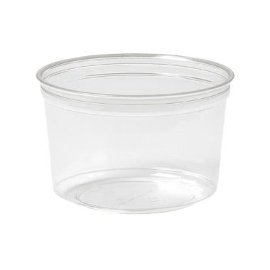 Bæger Crystal Deli 500 ml Ø116x75 mm Rund Kraftig RPET Klar,35 stk/ps