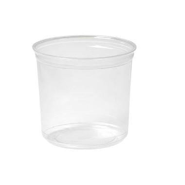 Bæger Crystal Deli 750 ml Ø116x107 mm Rund Kraftig RPET Klar,35 stk/ps