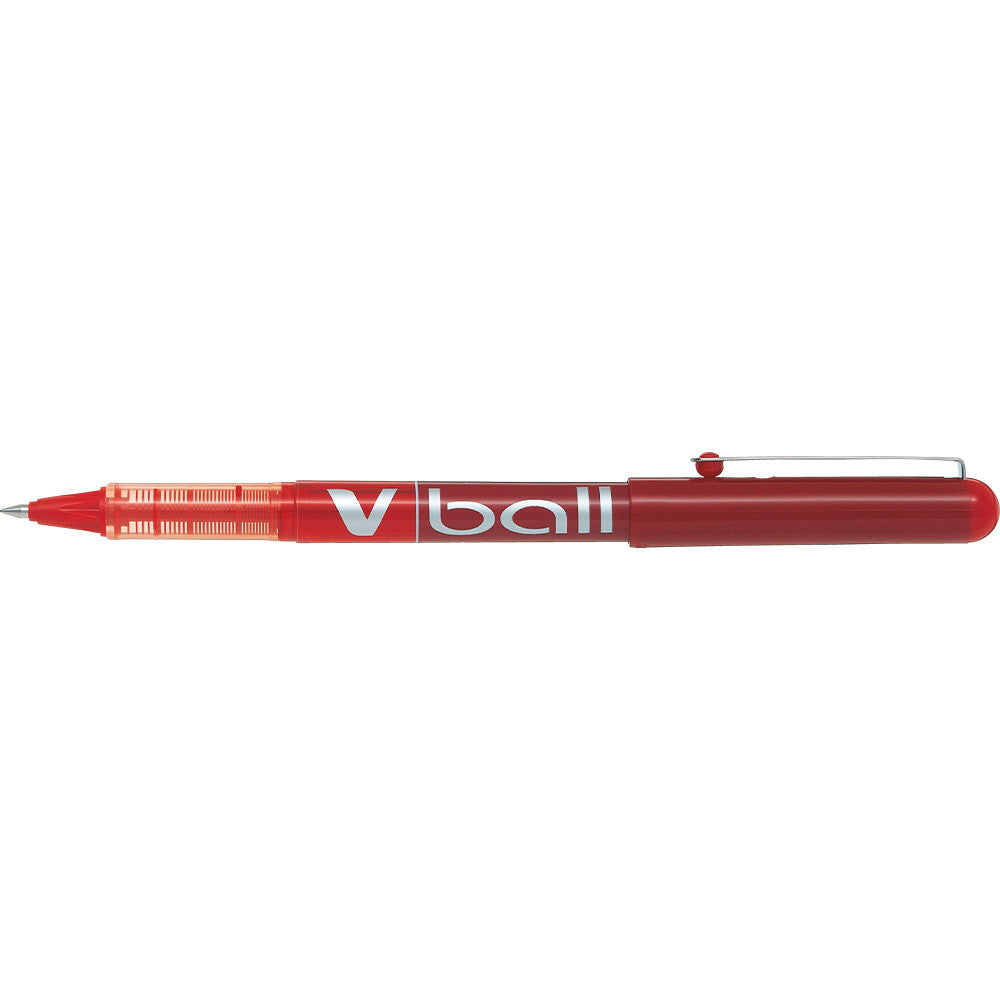 Pilot V Ball kuglepen 0,5mm rød