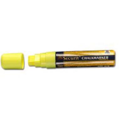 Tuschpen 1 stk Securit tyk 7-15 mm Gul,stk