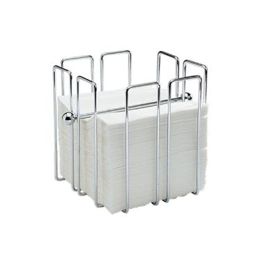 Servietholder 19x19x19 cm med Vægtstang Forkromet til 150 servietter,stk