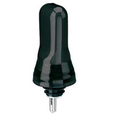 Støvhætte Ø4x8 cm Plastik Sort til Skænkeprop,2 stk/pk