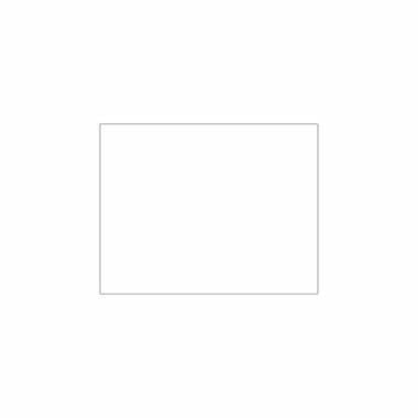 Etiket CG408 46x36 mm Neutral Hvid,2000 stk/krt