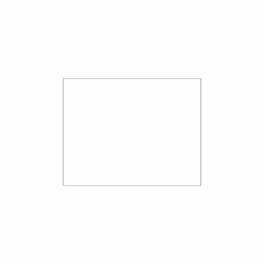 Etiket CG408 46x36 mm Neutral Hvid,2000 stk/krt