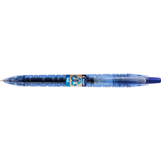 Pilot B2P gelpen med 0,5 mm spids i skrivefarven blå