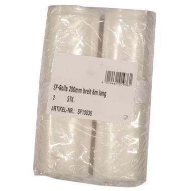 Vacuumpose 200 mmx6 m 90 my på Rulle med Ru overflade,2 rl/pk