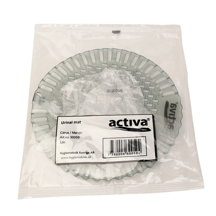 Urinalmåtte Activa Citrus/Mango med Parfume,12 stk/pk