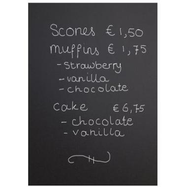 Skilt Securit Pris A4 med Hvid tuschpen,5 stk/pk