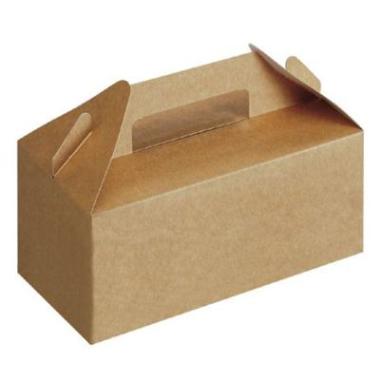 Transportboks 228x122x97 mm med Håndtag Kraft Brun,125 stk/krt
