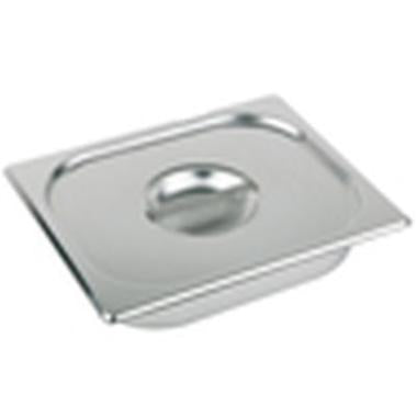 Låg 1/9 GN 17.6x10.8x3 cm Rustfri stål til Kantine 1/9 GN,stk