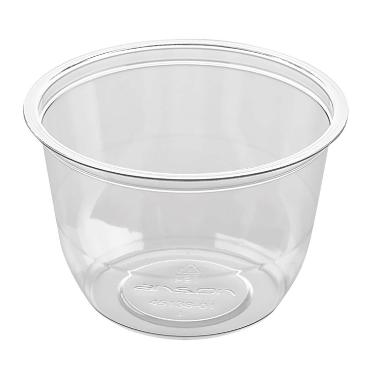 Bæger M 0095-1K  300 ml 8 oz Ø95x63 mm Rund OHCO APET Klar,1200 stk/krt