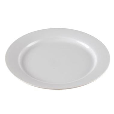 Tallerken Venice Ø28 cm Flad Porcelæn Hvid,6 stk/pk