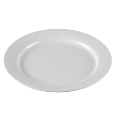 Tallerken Venice Ø21 cm Flad Porcelæn Hvid,6 stk/pk