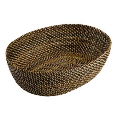 Brødkurv Bastian 20x15x7 cm Oval Nitoflet Lys/Mørk,stk