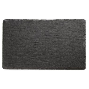 Serveringsplade 24x15 cm Naturskifer,stk