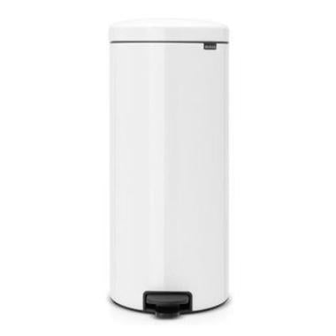 Pedalspand Brabantia Newlcon 30 ltr Stål/Plast Hvid,stk