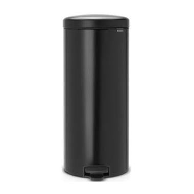 Pedalspand Brabantia Newlcon 30 ltr Stål/Plast Mat sort,stk