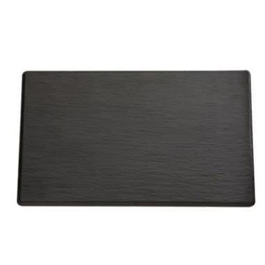 Serveringplade 1/1 GN 53x32.5 cm Melamin Skiferlook sort,stk