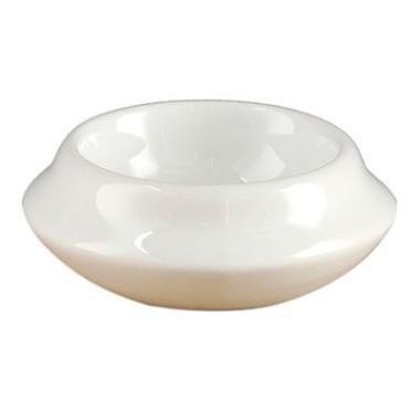 Smørskål Ø7 cm Kuvert Porcelæn Hvid,20 stk/pk