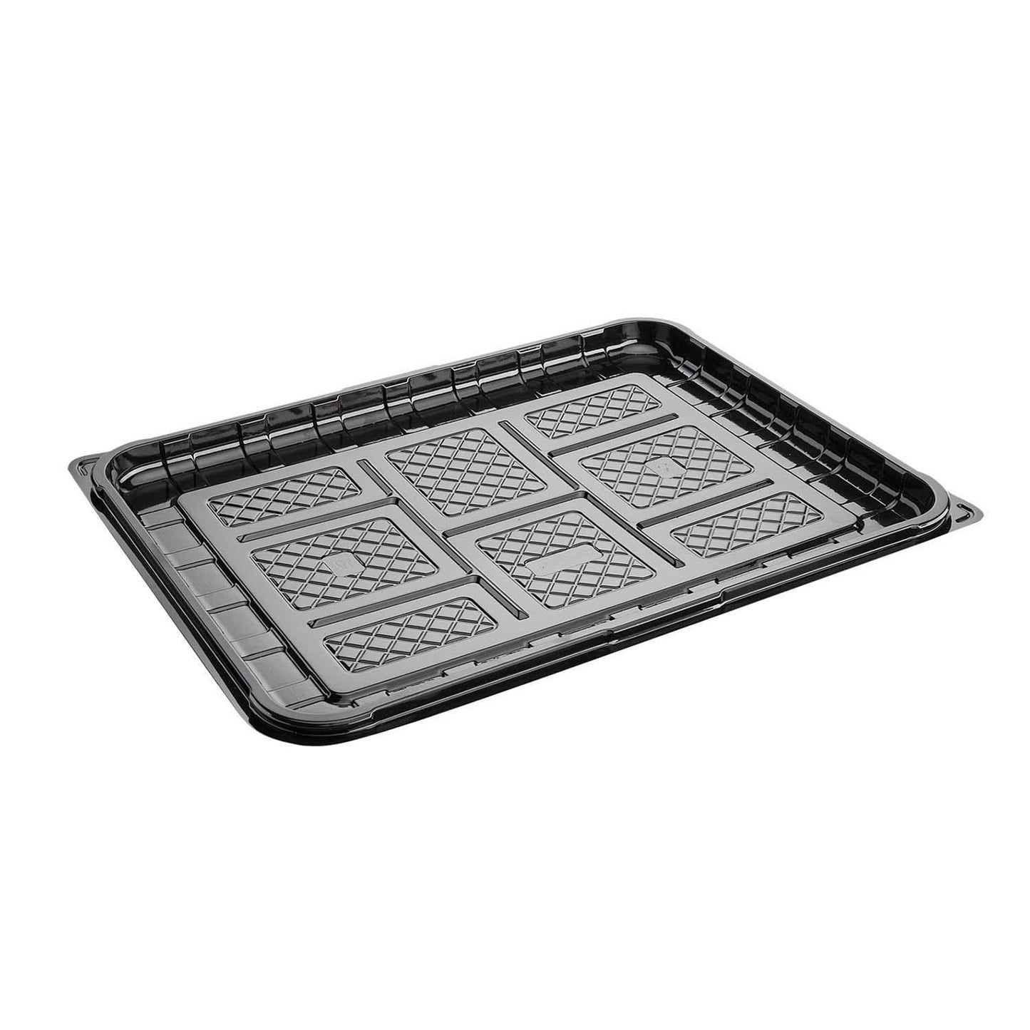 Fad K 234502-1A  34.5x26.5x1.8 cm Lille Plast APET Sort 45397,168 stk/krt