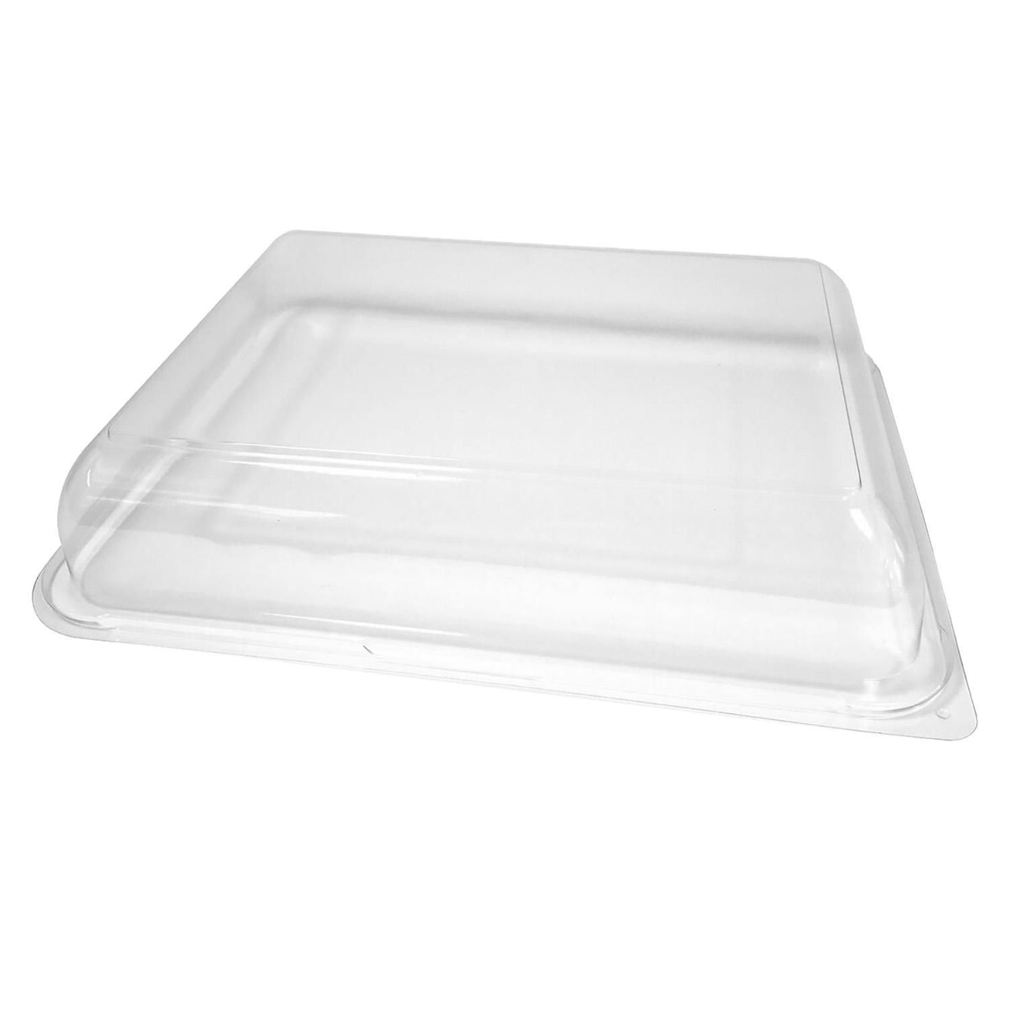 Låg K 534501-1  34.5x26.5x6.4 cm Lille Firkant APET Klar 45398,140 stk/krt