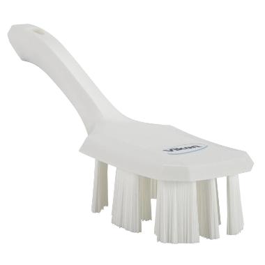 Håndbørste UST 260 mm Kort skaft Stiv Hvid,stk