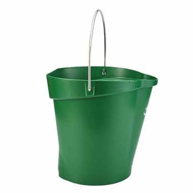 Spand Vikan Hygiejne 12 ltr Grøn Rengøring/fødevarekontakt,stk