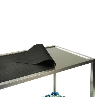 Måtte Skridsikker Gummi Sort til Rullebord 113413,stk