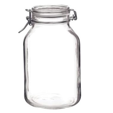 Patentglas Fido Bormioli 4 ltr Ø16x28 cm,stk