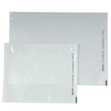 Følgeseddellomme E3 228x162 mm neutral,1000 stk/krt
