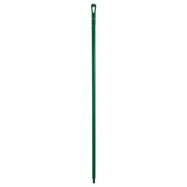 Skaft Ultra hygiejnisk Ø34x1700 mm med Gevind PP Grøn,stk