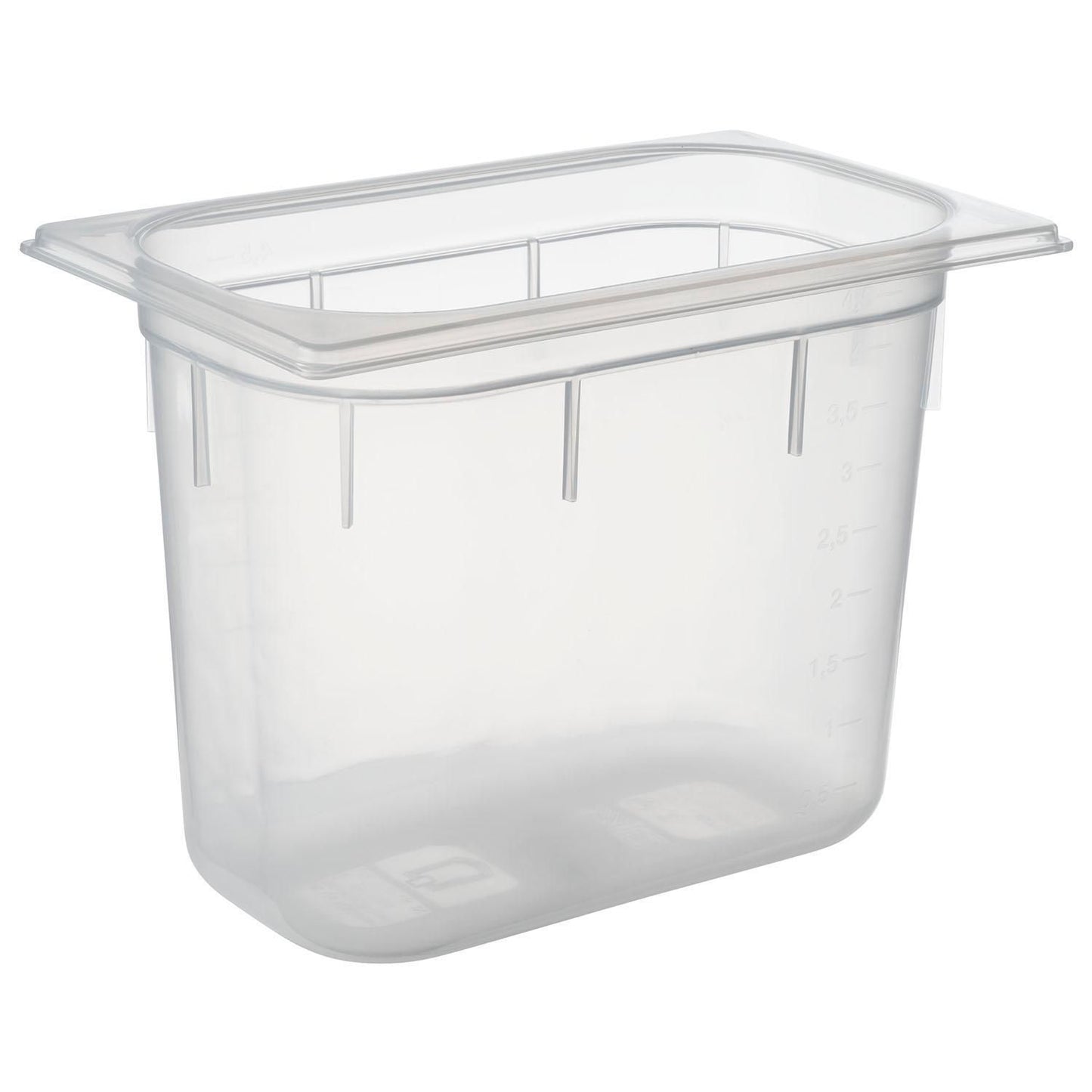 Kantine 1/4 GN 5.5 ltr 26.5x16.2x20 cm Polypropylen Klar,stk