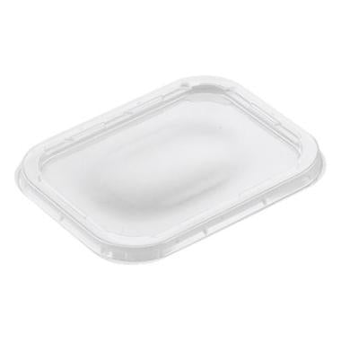 Låg til Alubakke 145x110 mm APET Klar,500 stk/krt