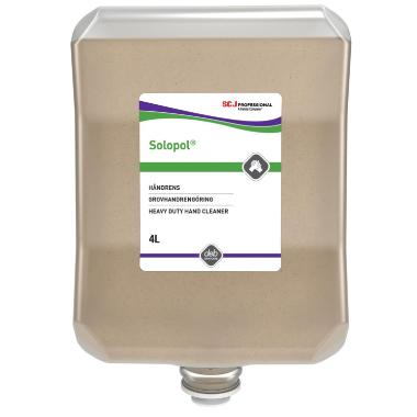 Håndrens Solopol Classic til Mineralolie/Grafit m.m. med Parfume 4 ltr,4 ltr/fl