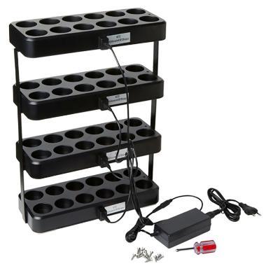 Sæt til montering af ladestationer til 4x Duni 12 styk LED lys,1 stk/krt