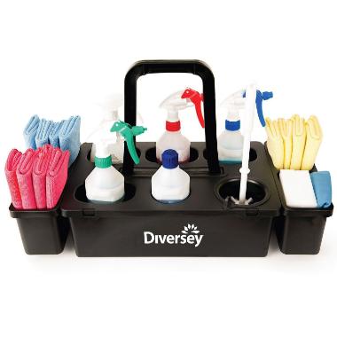 Bærekurv med hank til rengøringsmidler,stk