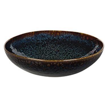 Tallerken Eccentric Petrol Ø22 cm Dyb Stentøj,6 stk/pk