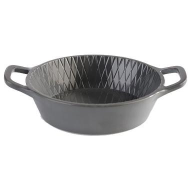 Skål Mini 7 cl Ø8.5x2.5 cm Melamin Grå,stk