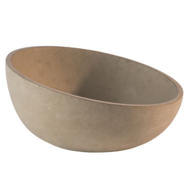 Skål Element 1.1 ltr Ø22x10.5 cm Beton Grå,stk