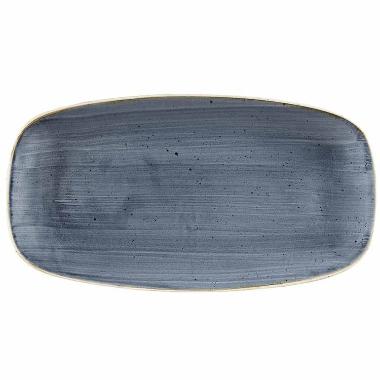 Serveringsfad Stonecast 35.5x18.9 cm Porcelæn Blåbær,6 stk/krt