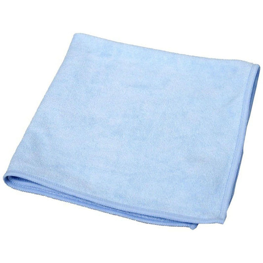 Microfiberklud Neutral 32x32cm Økotex blå,8 pk x 25 stk/krt