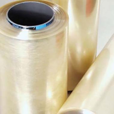 Strækfilm 450 mm x 1500 m 12 my faktor 3 Koex-812 PVC,1 rl/krt